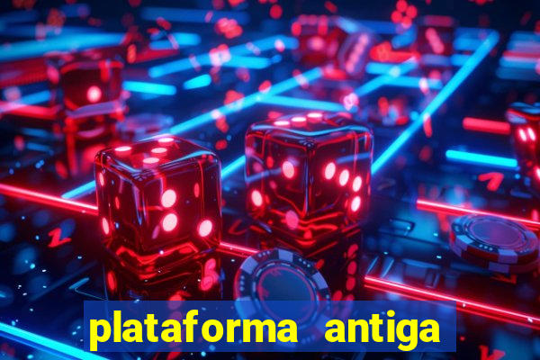 plataforma antiga de jogos